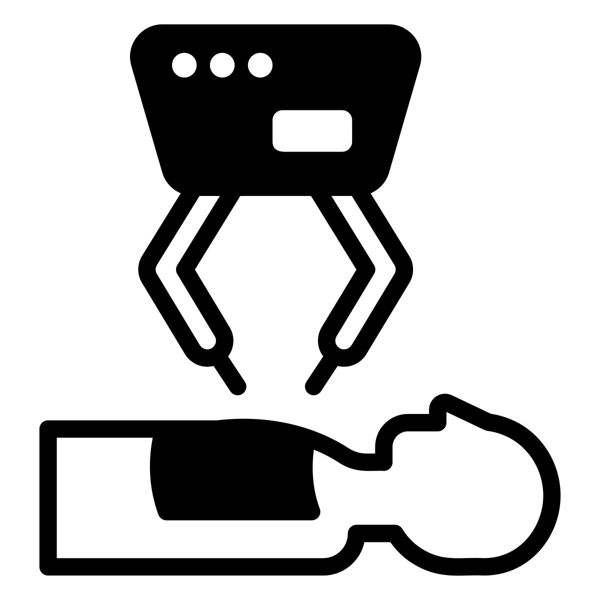 robotic surgery icon