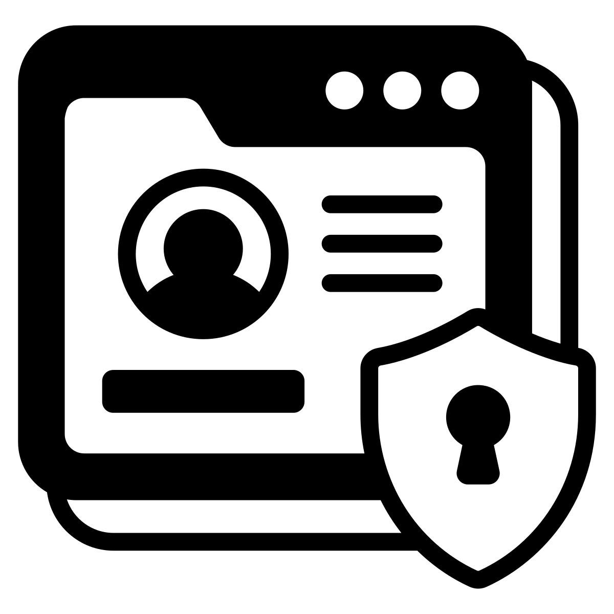 secure data icon