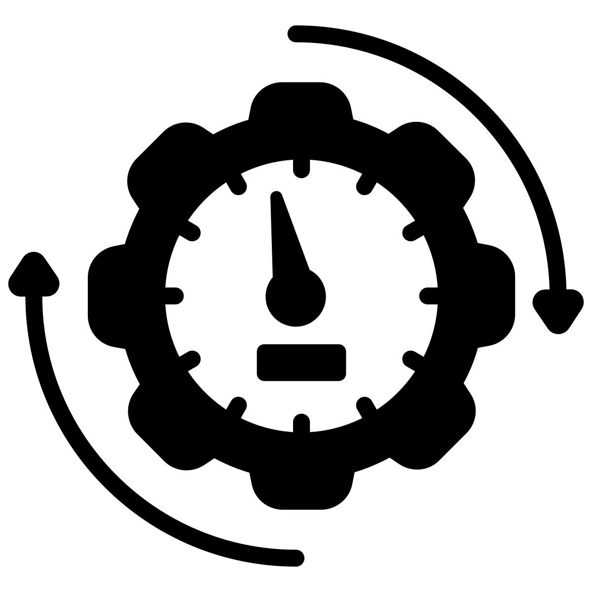 speedometer icon