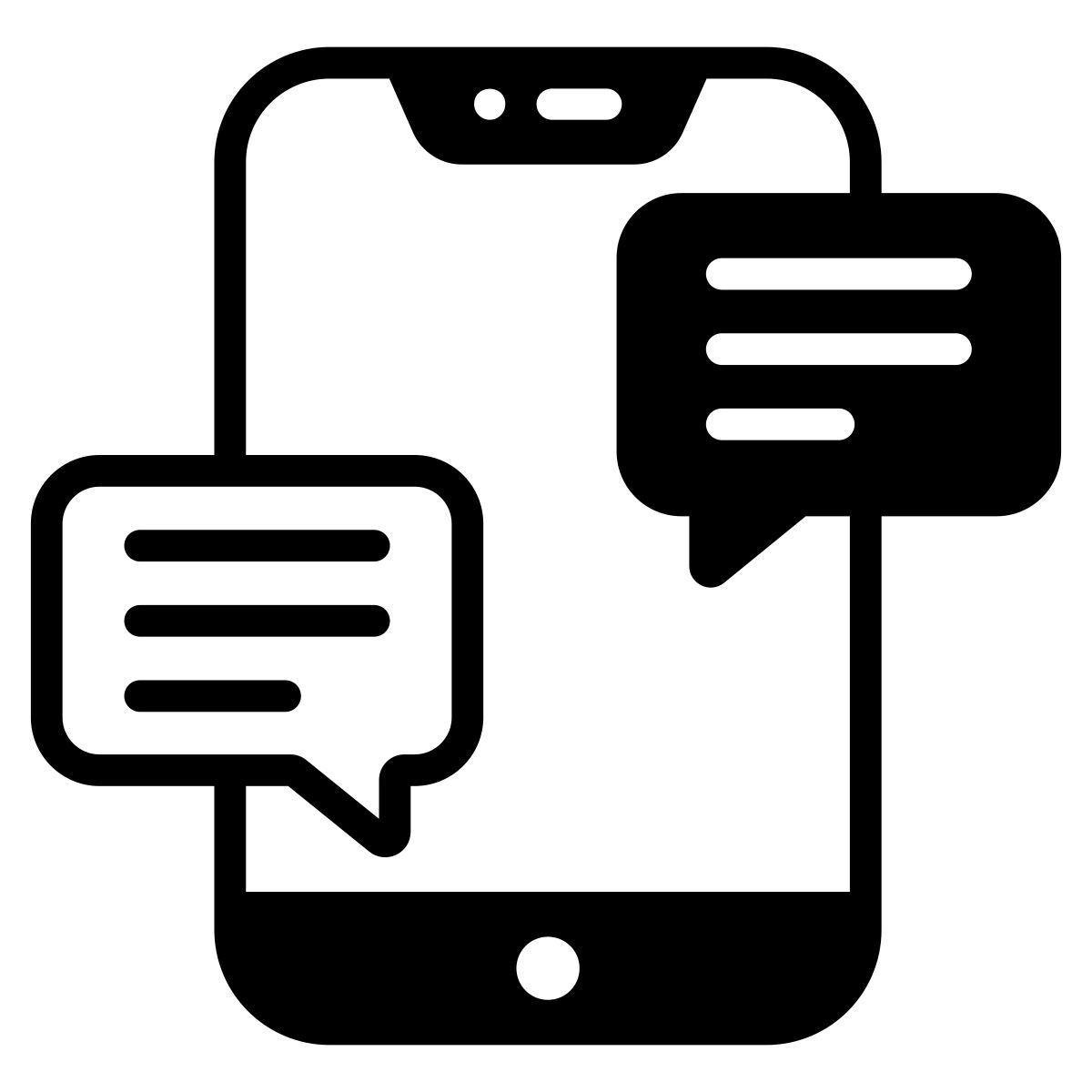 text message icon