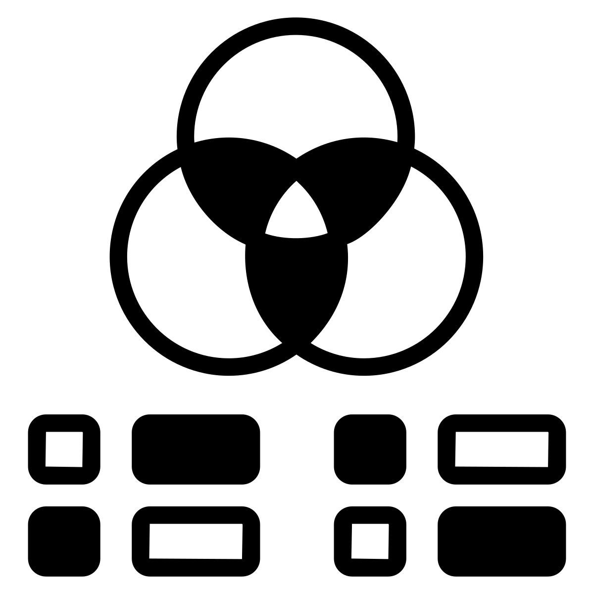 venn diagram icon