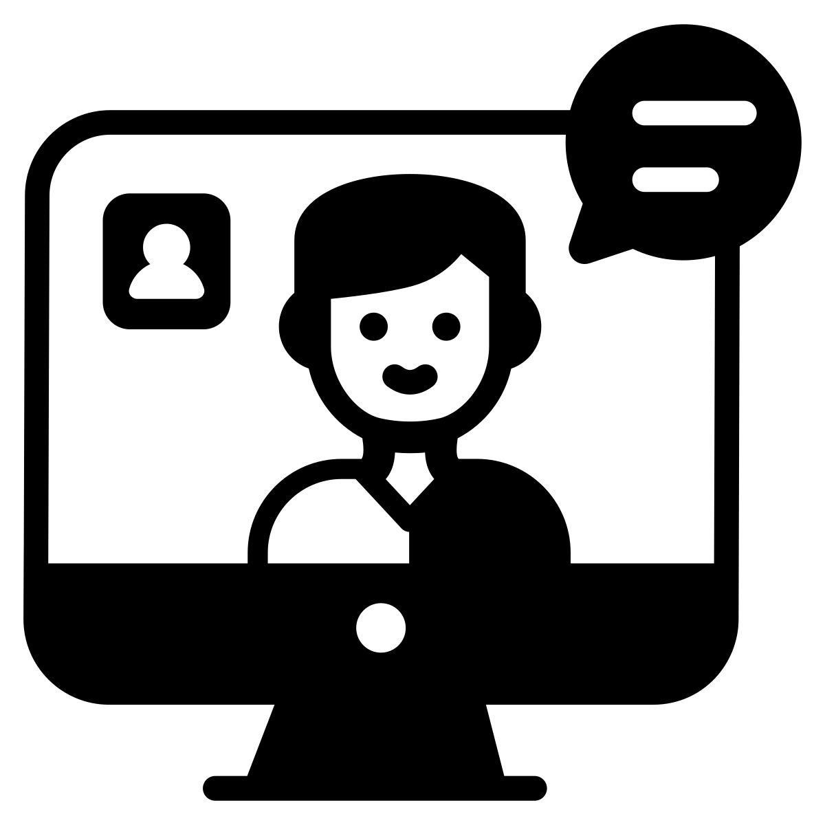 video conference icon