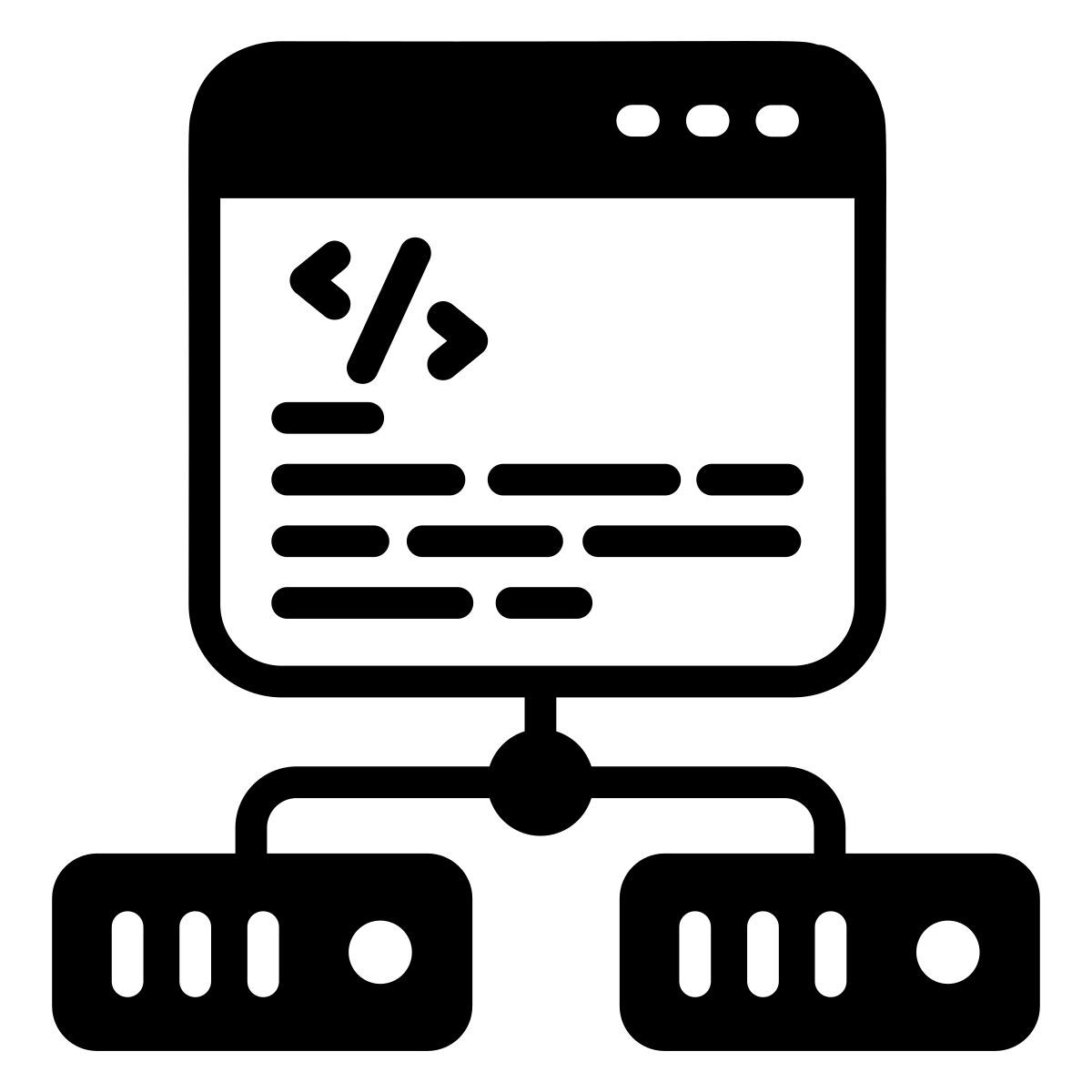programação web icon