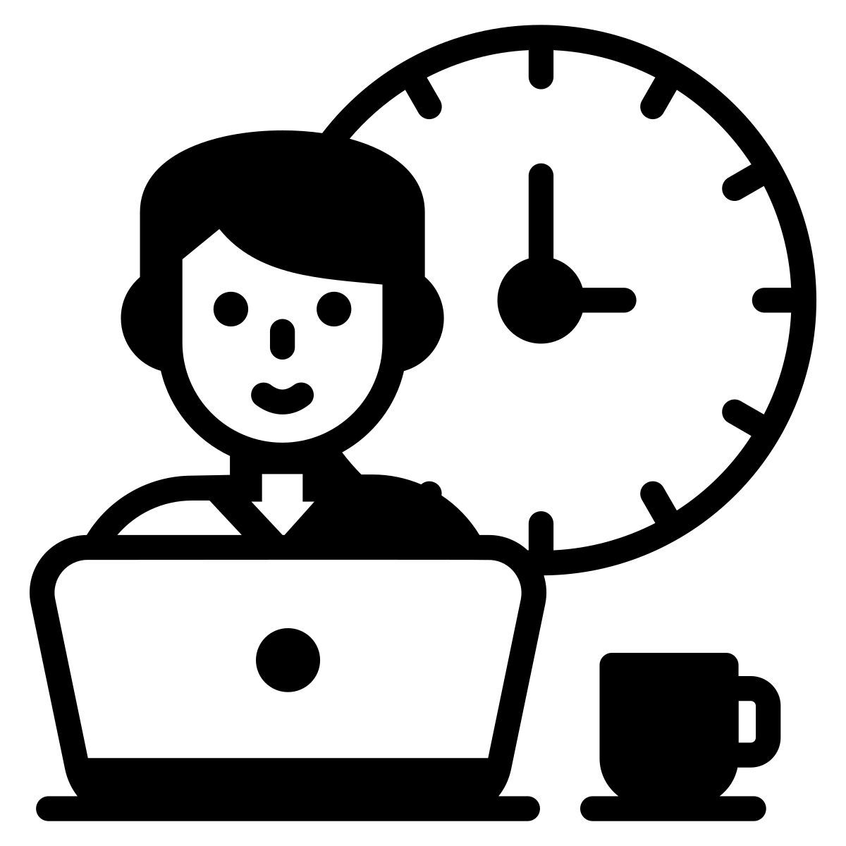 working hours icon