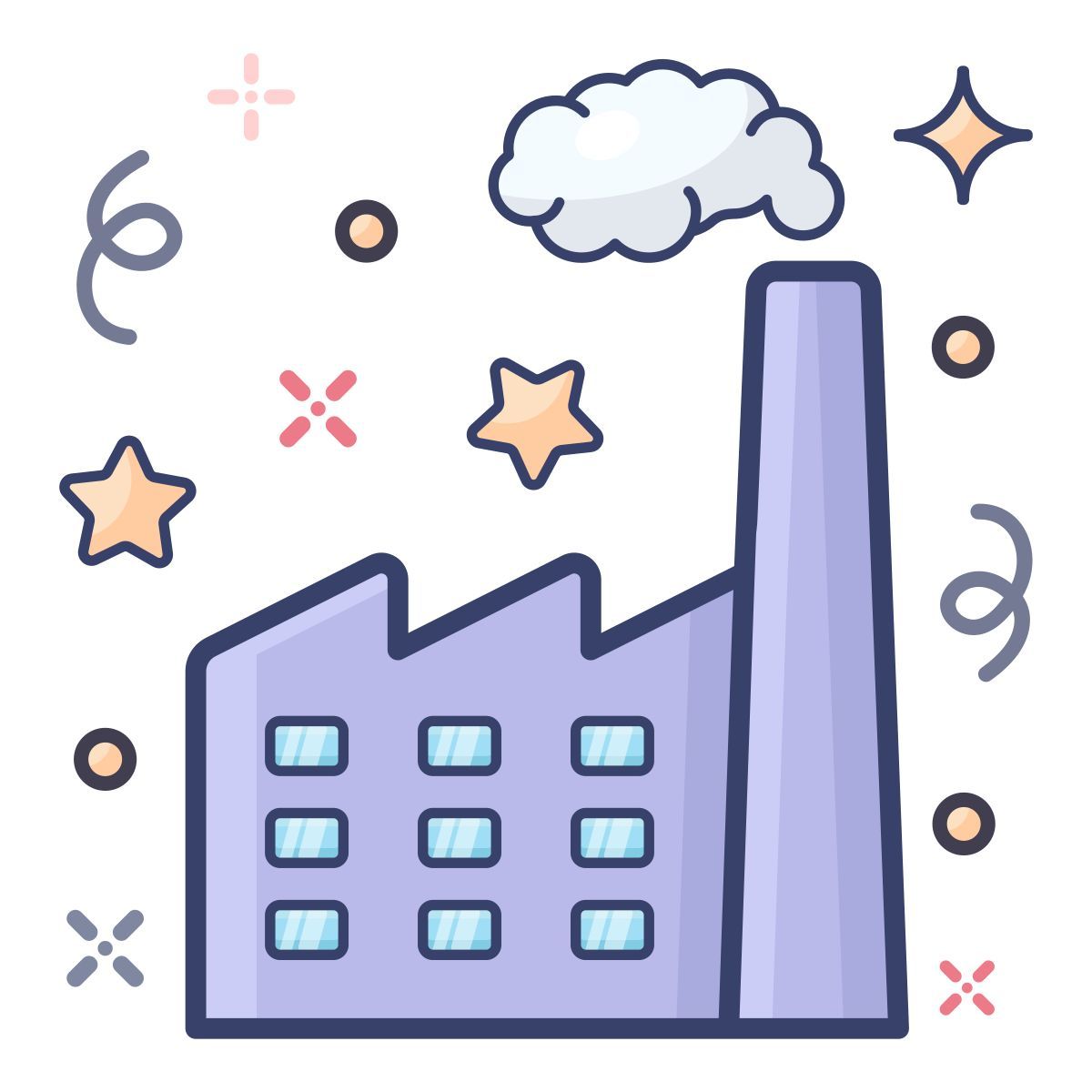 air pollution icon