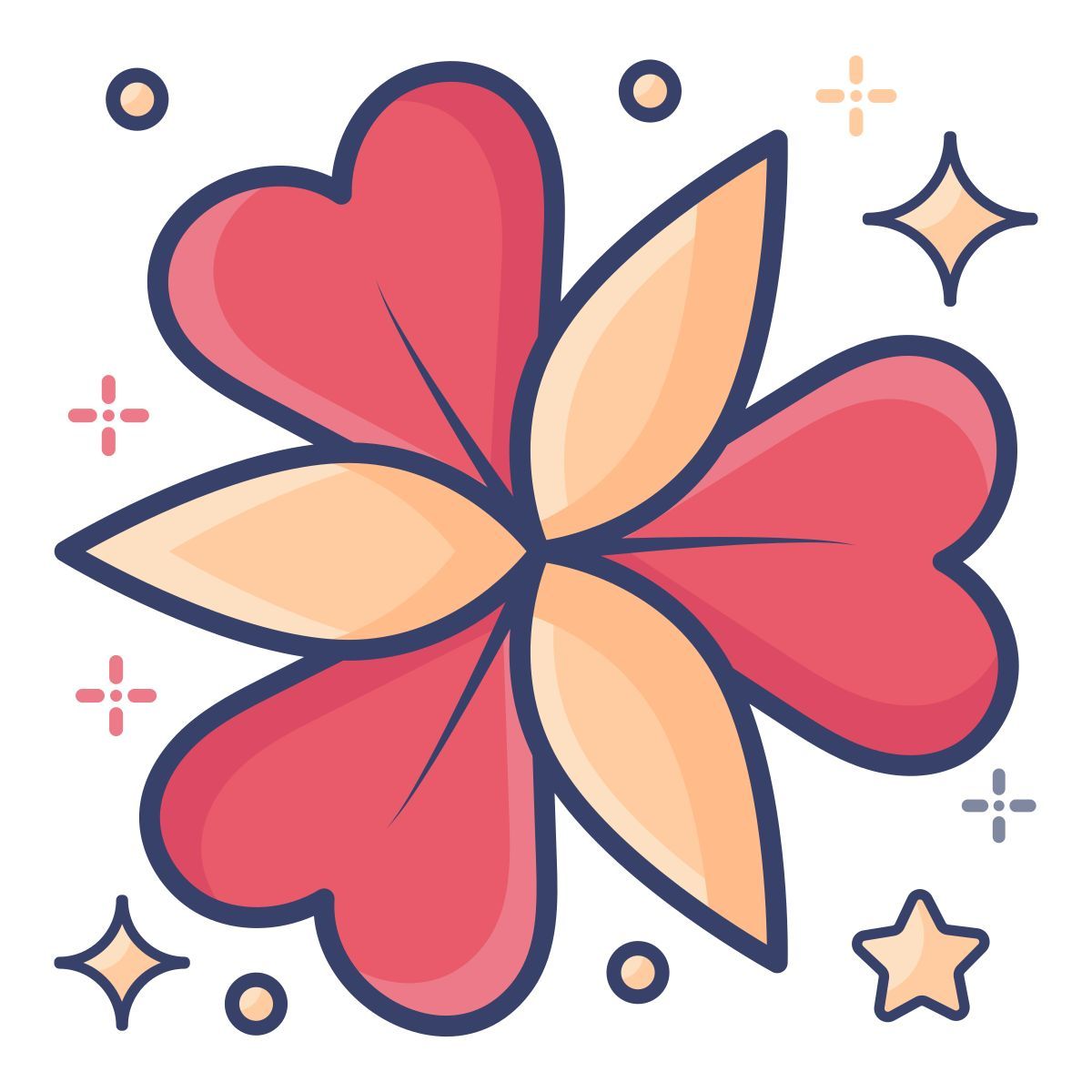 alstroemeria flower icon