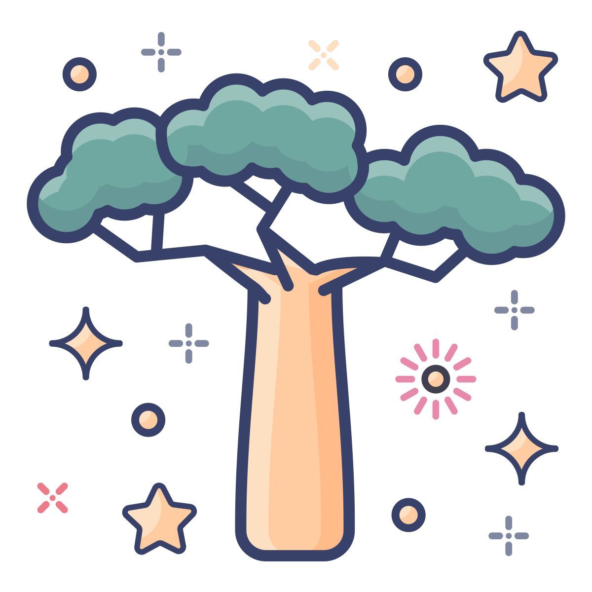 baobab tree icon