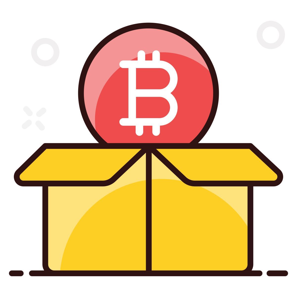 Recompensa de blockchain icon