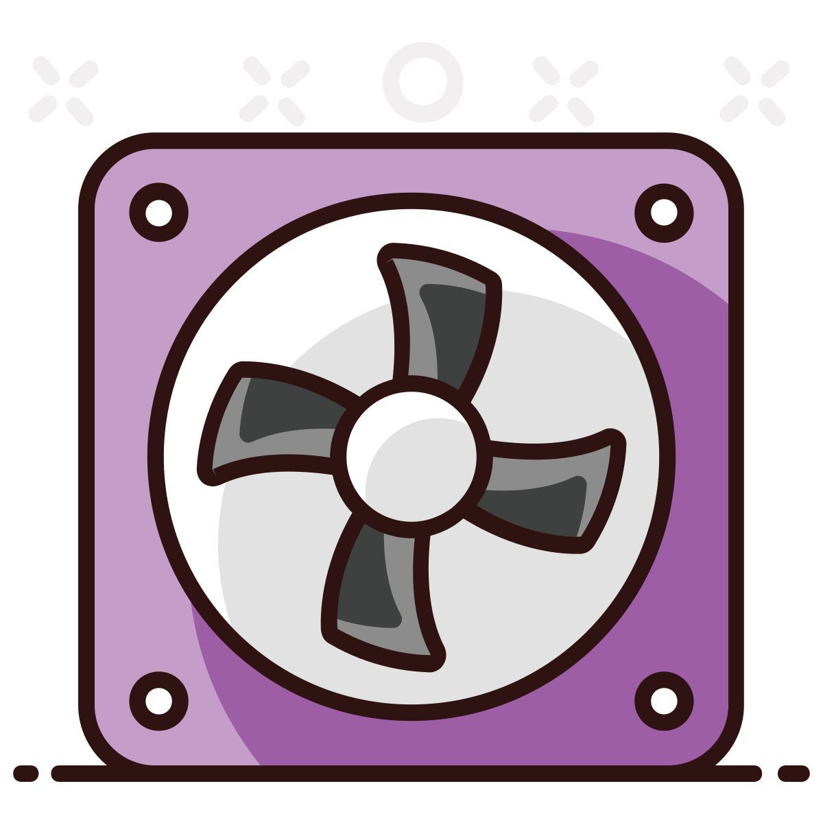 computer fan icon