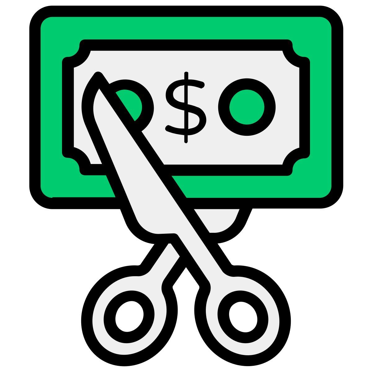 cut prices icon
