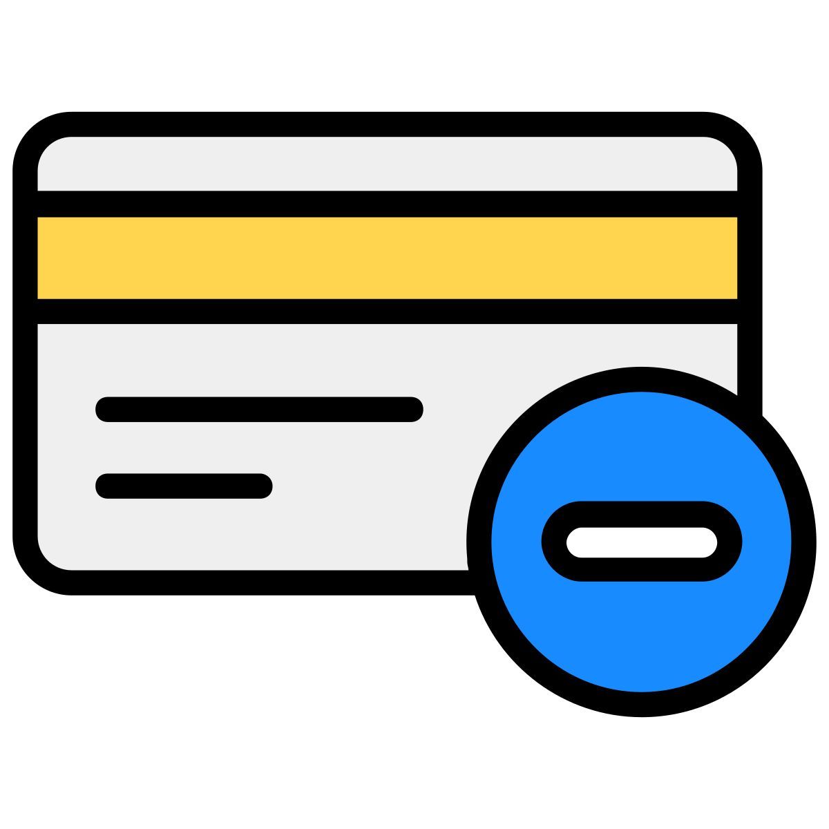 karte löschen icon