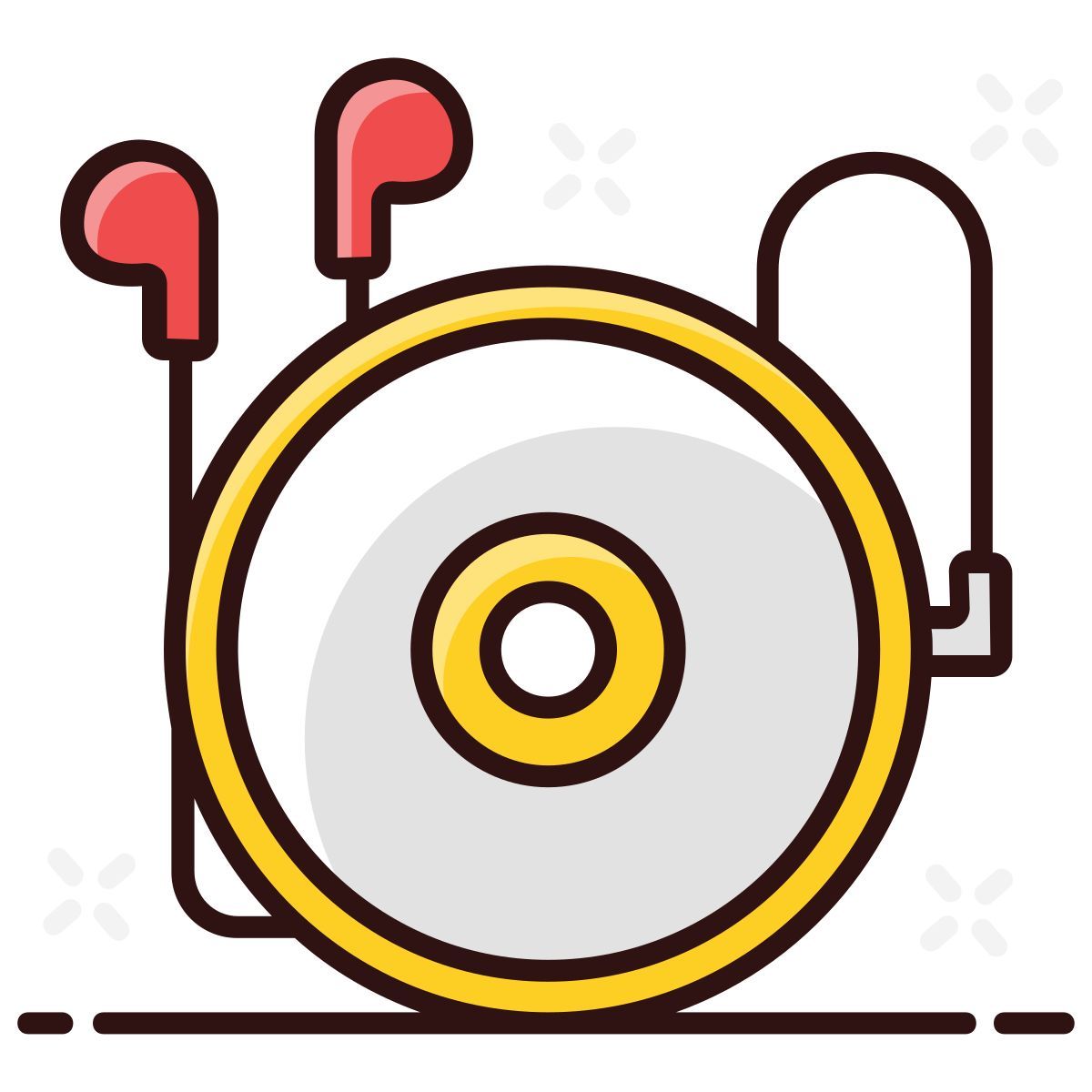 disk jockey icon