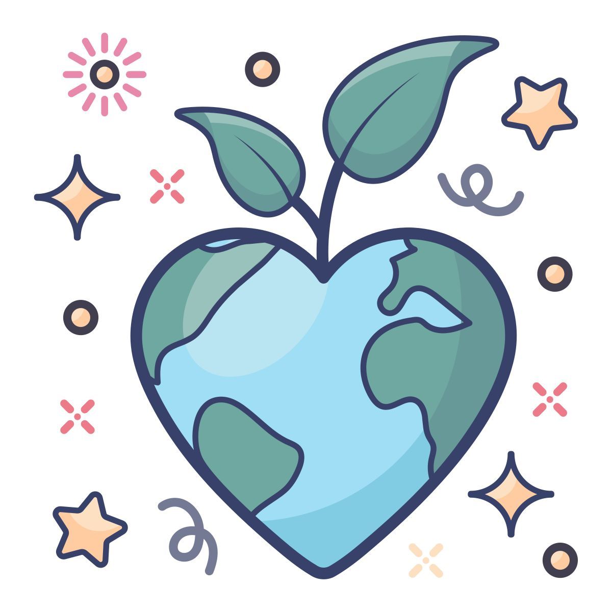eco love icon