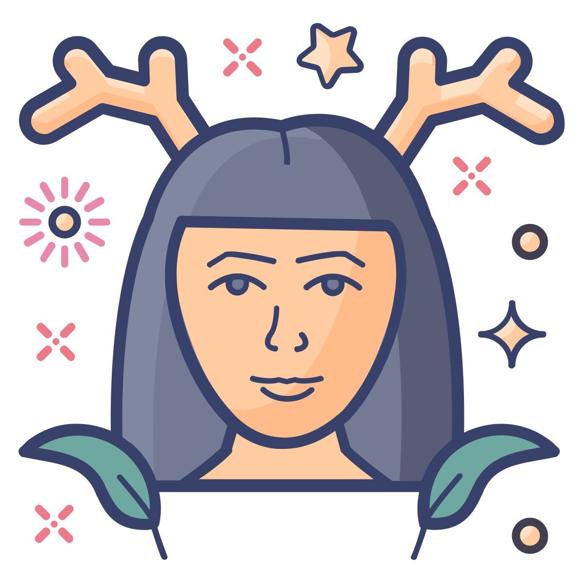 fairy tale character icon