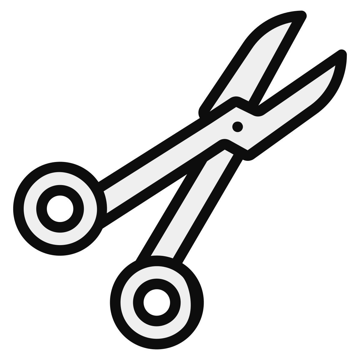 medical scissors icon