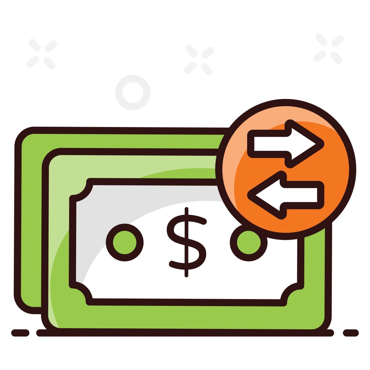 money flow icon