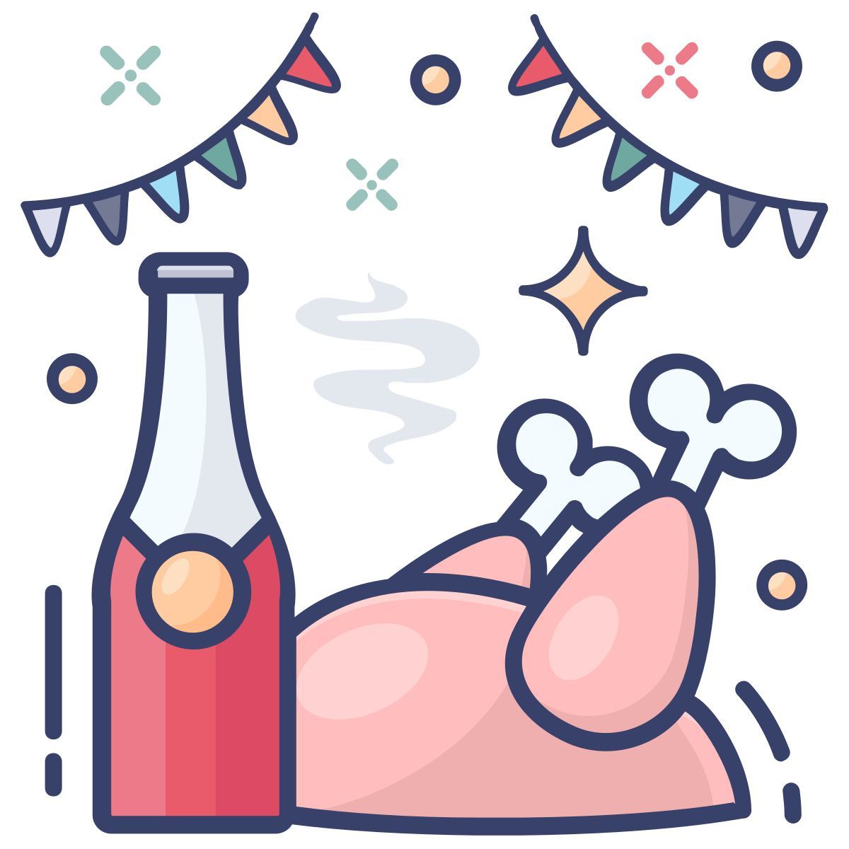 refeição de festa icon