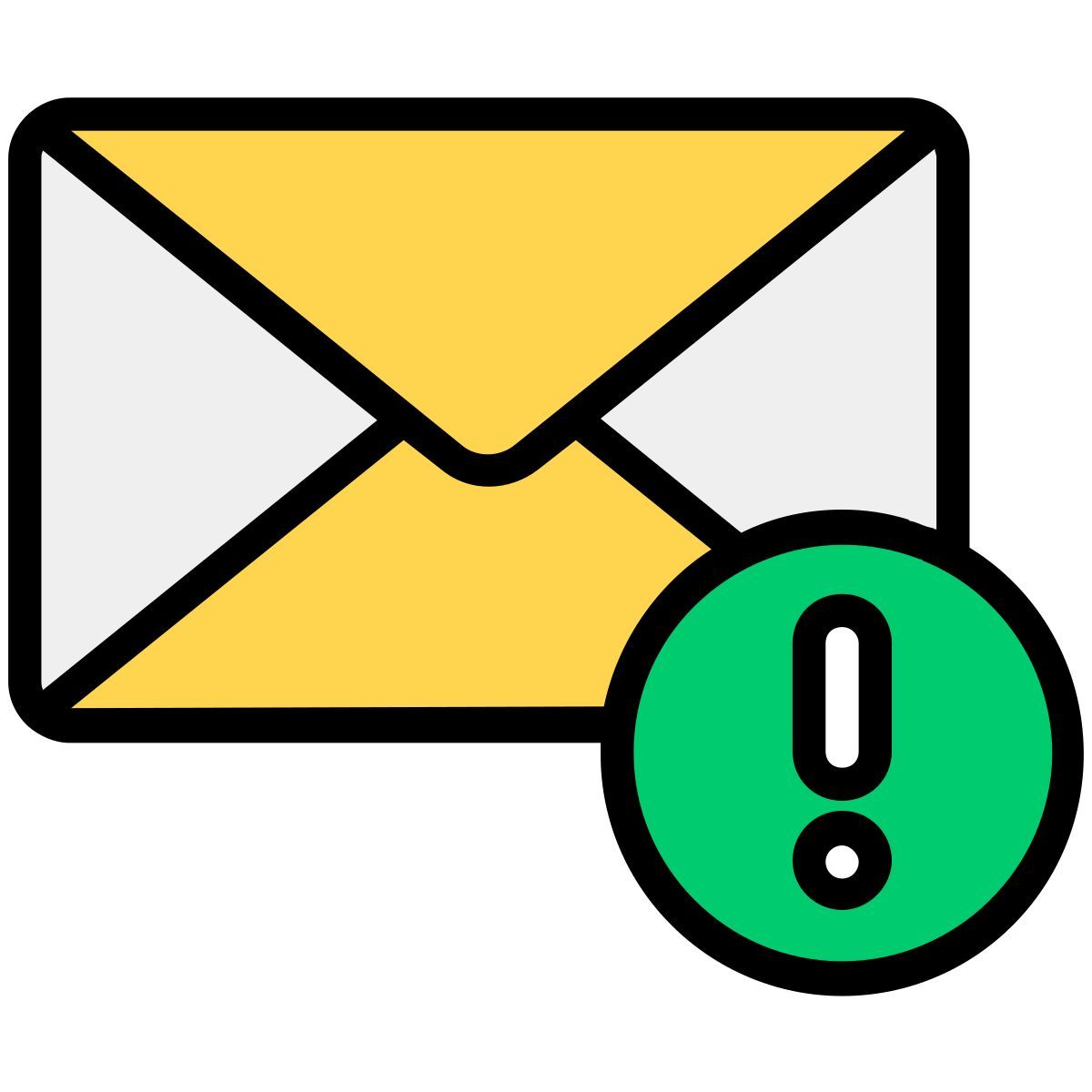 warning message icon