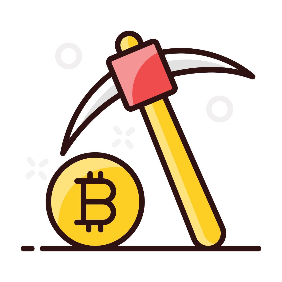 bitcoin mining icon