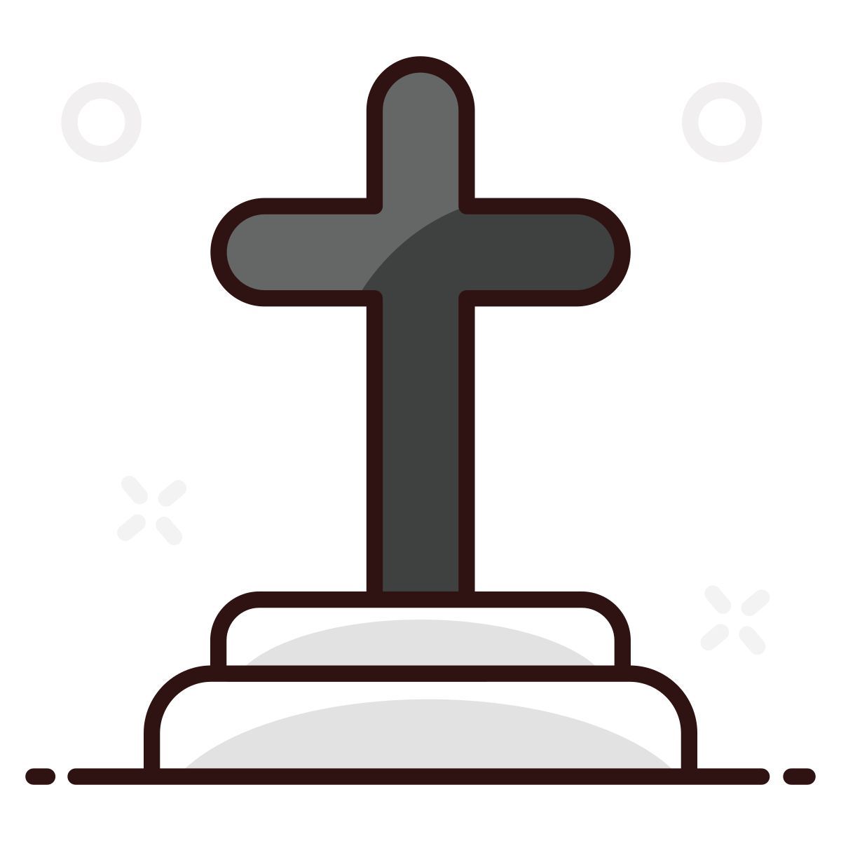 christian cross icon
