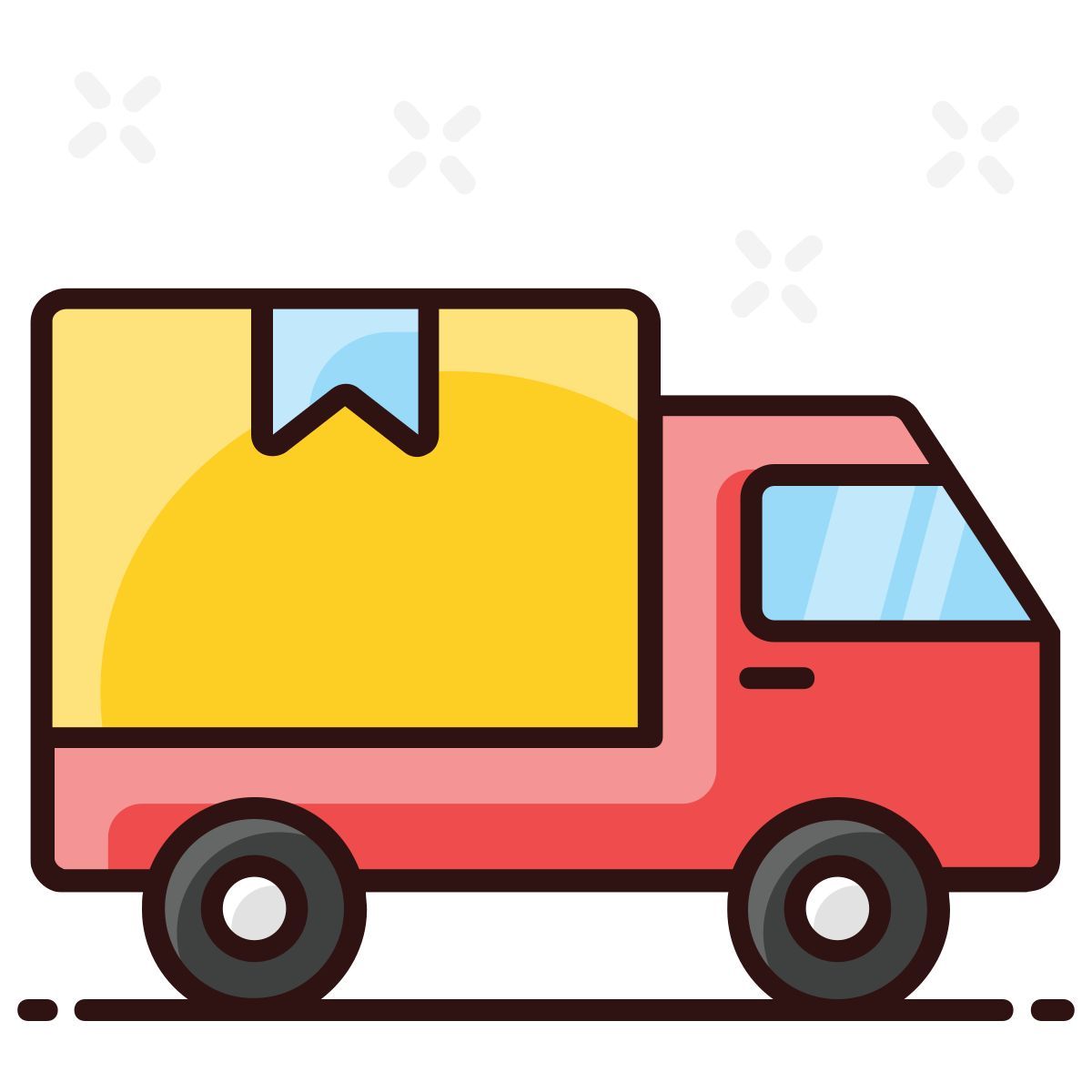delivery van icon