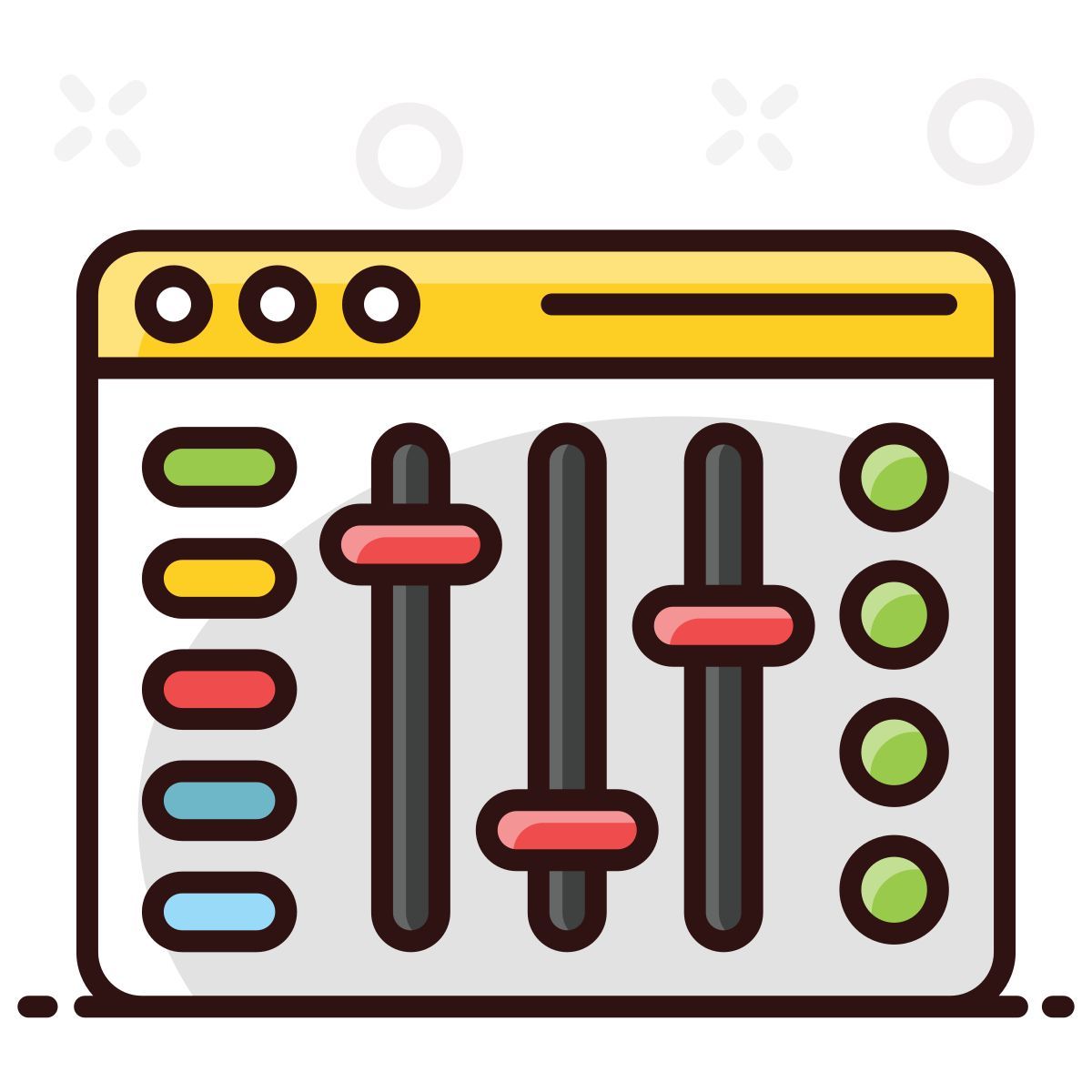 equalizer controller icon