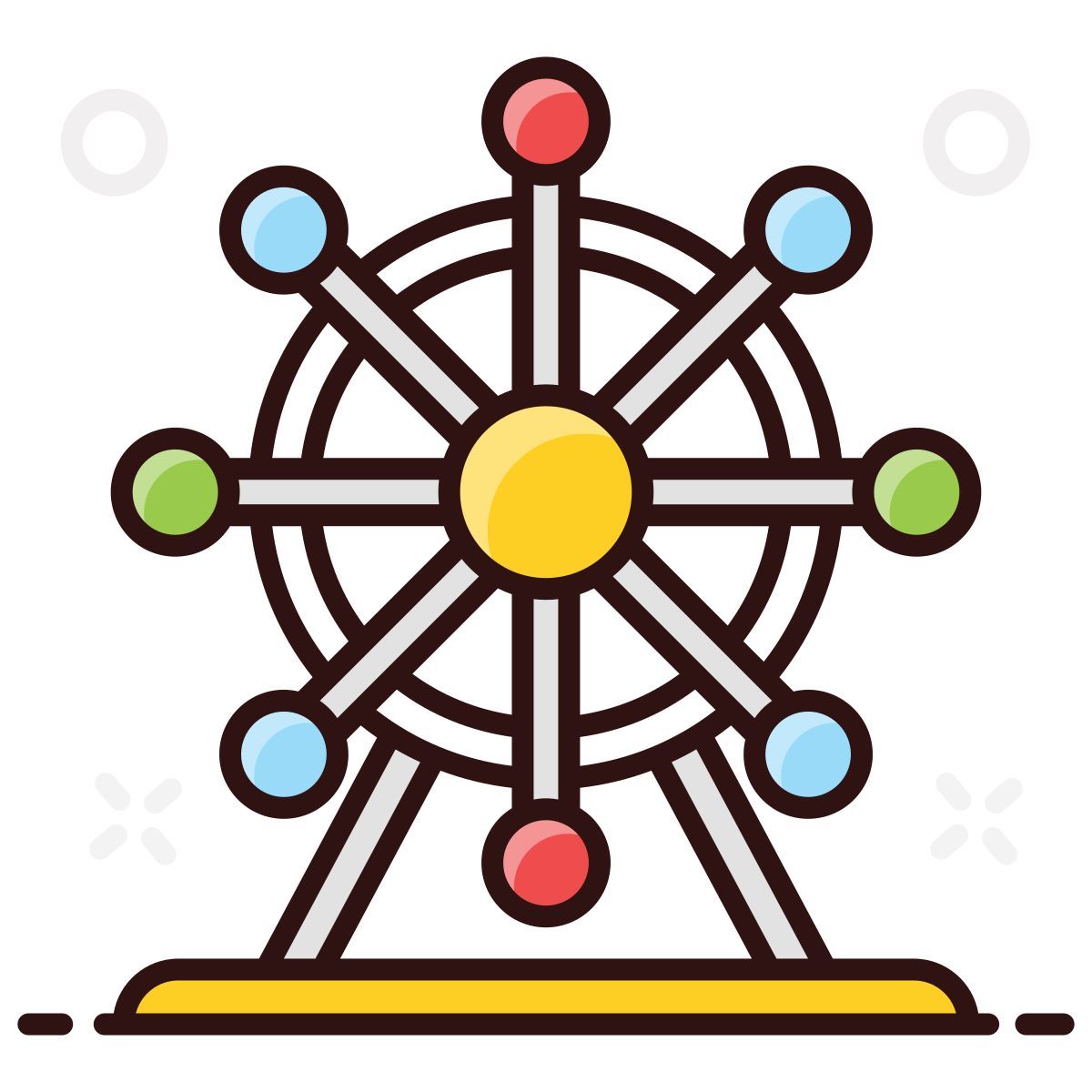 ferris wheel icon