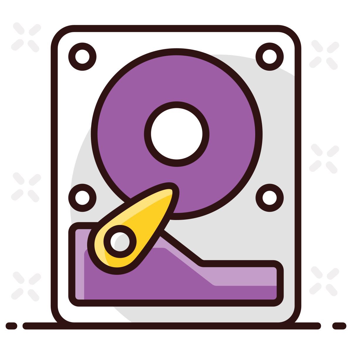 hard disk icon