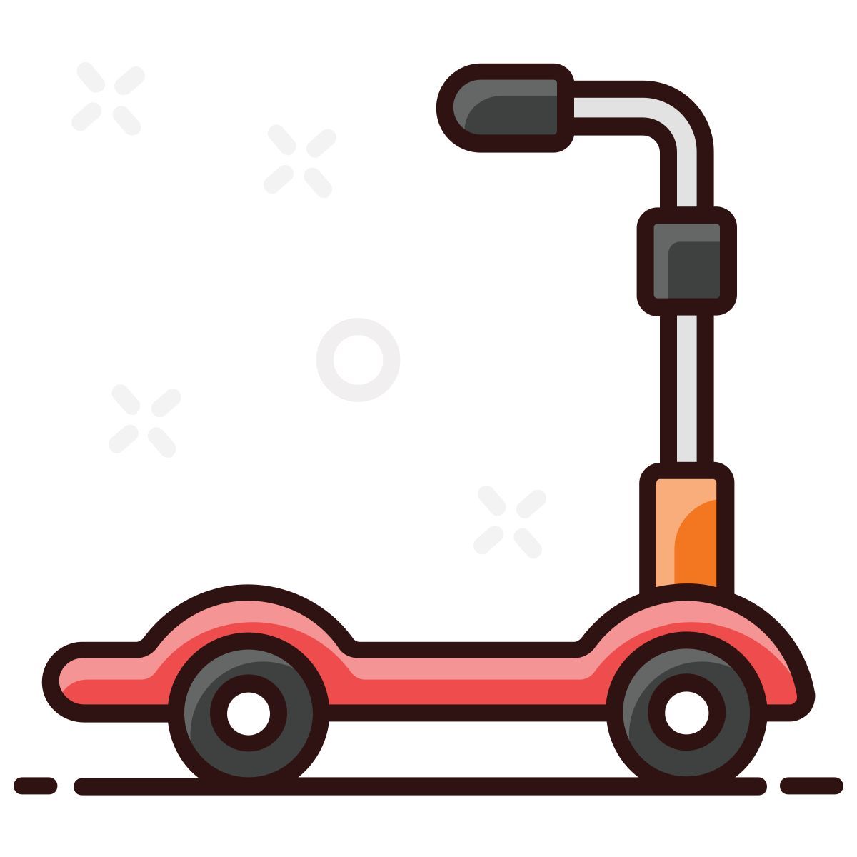 kick scooter icon