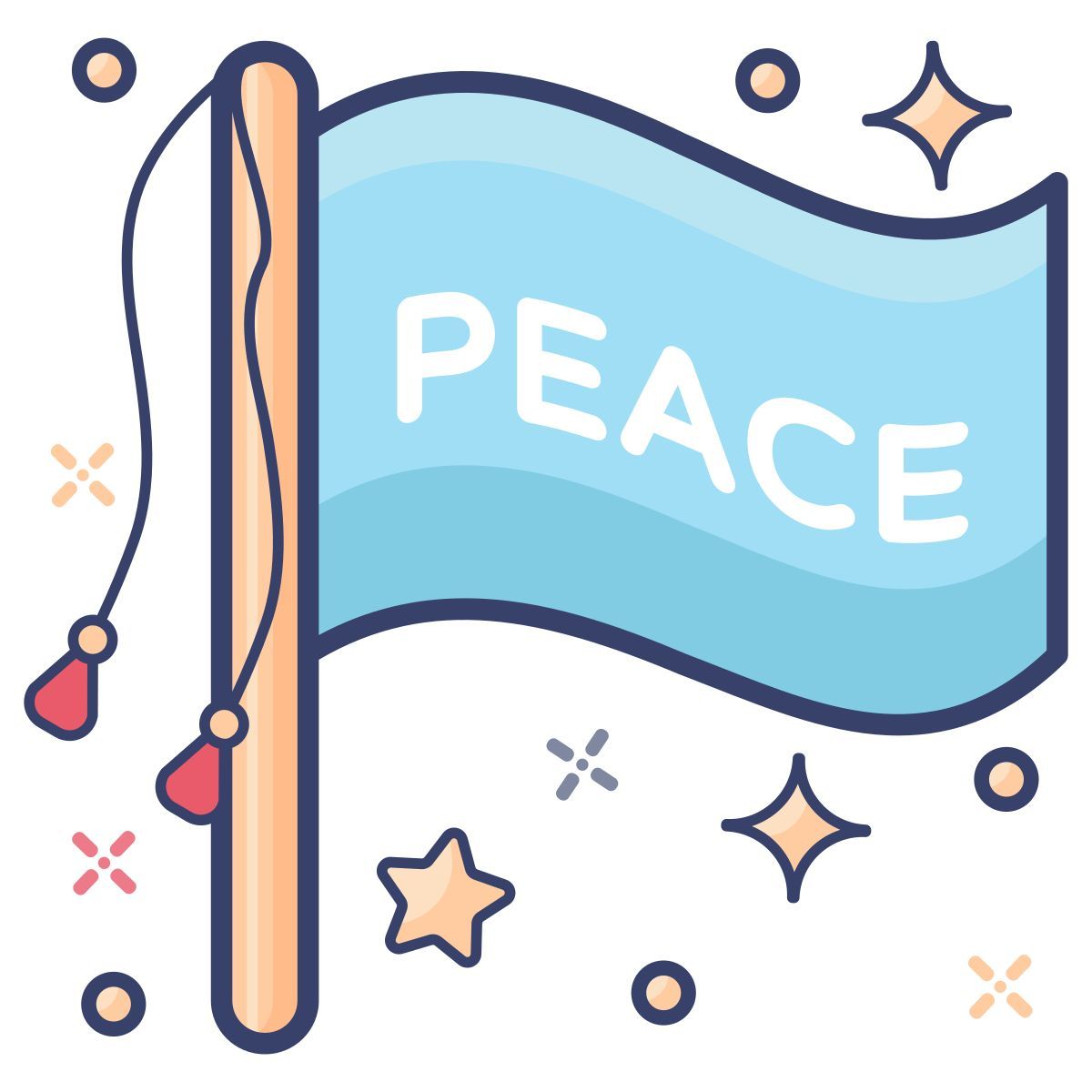 nternational day of peace icon