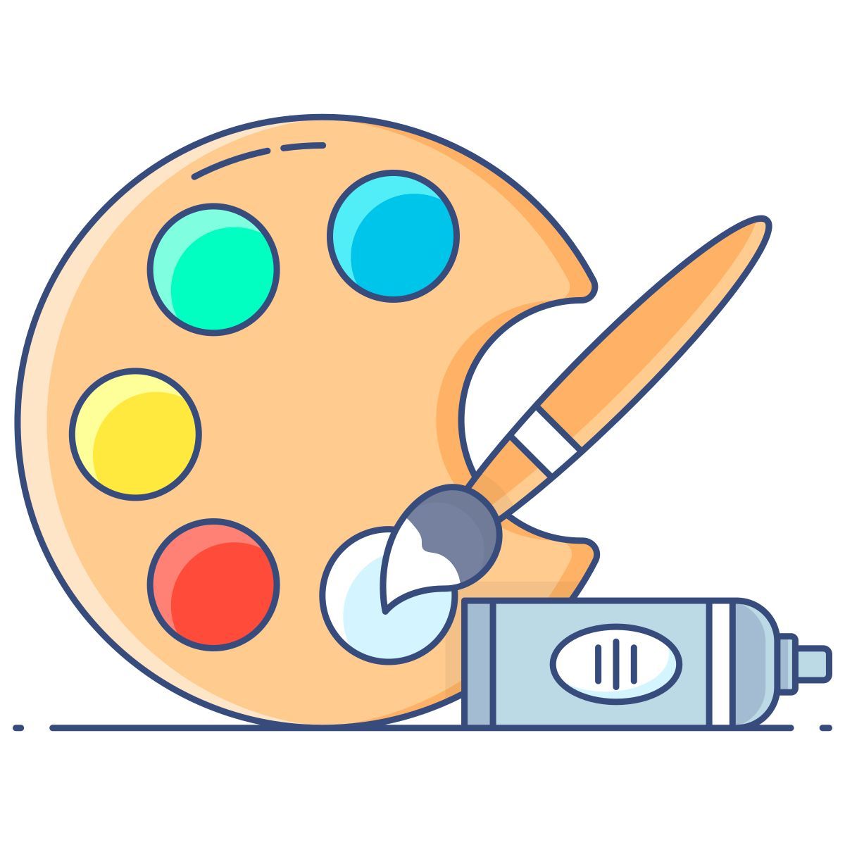 paint palette icon