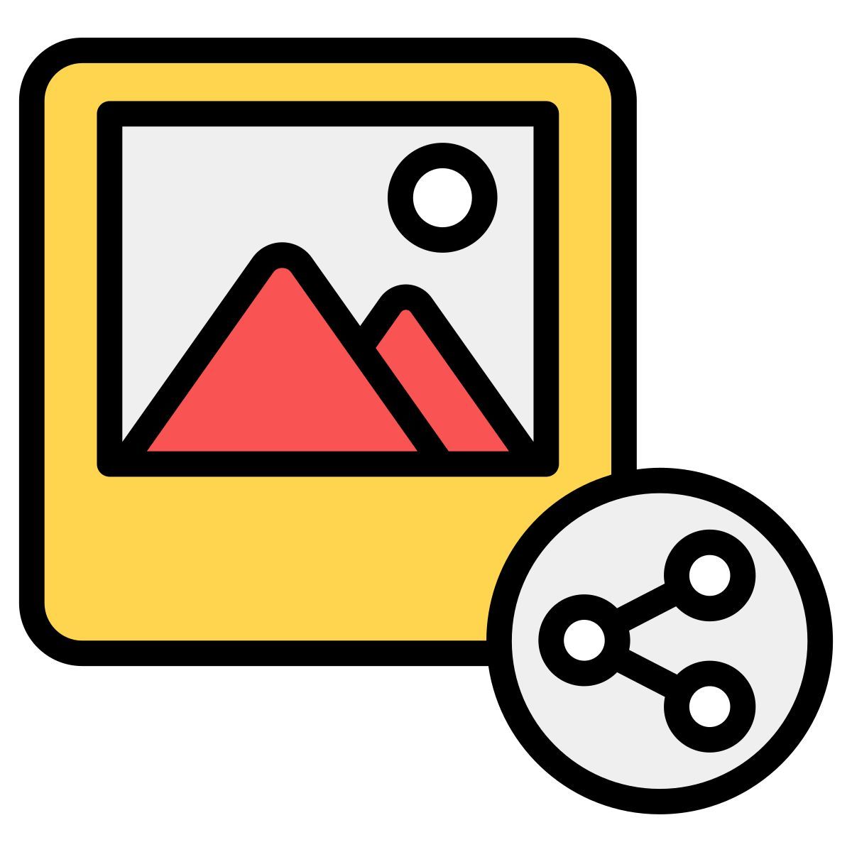 photo sharing icon