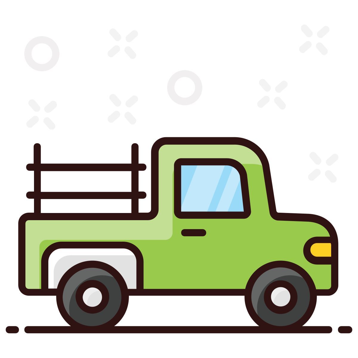 pickup truck icon