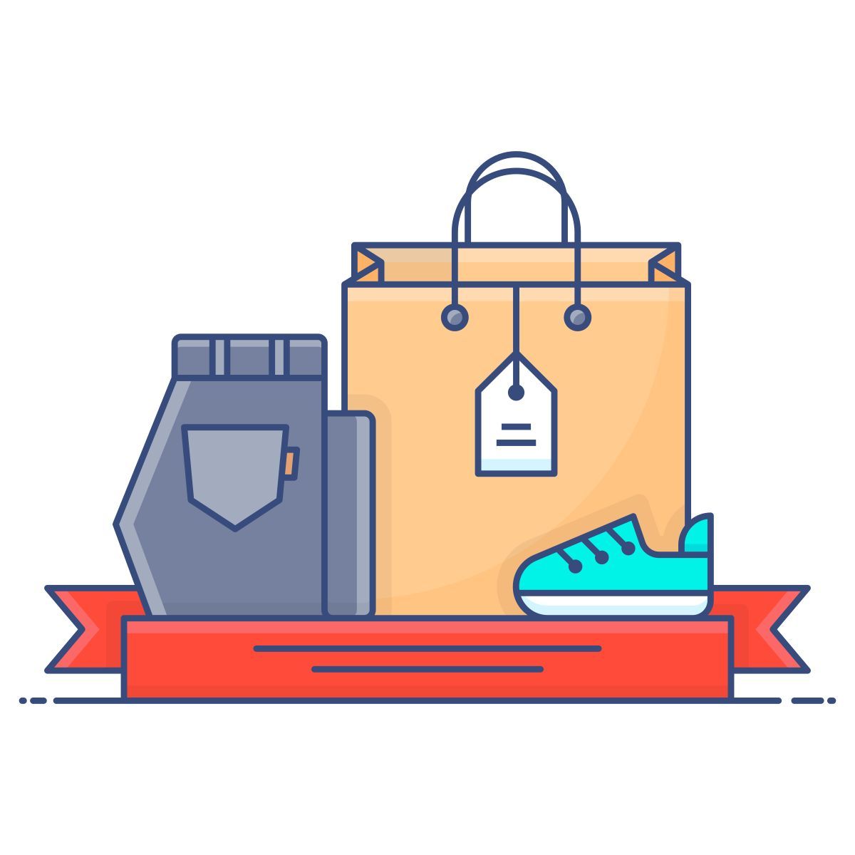 shopping items icon