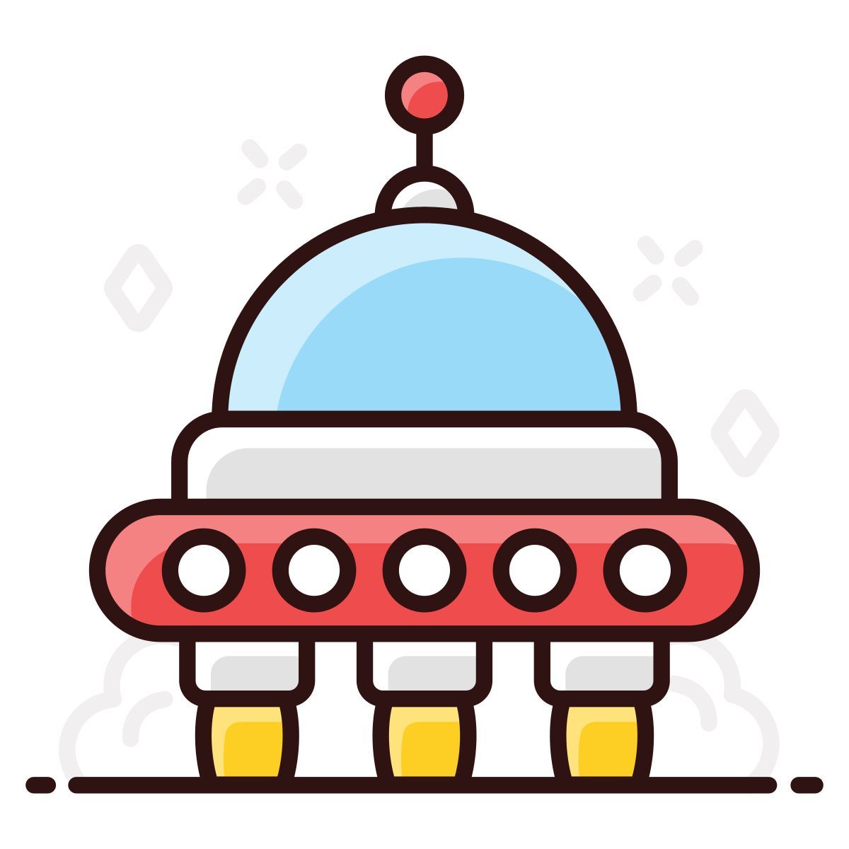 spaceship icon