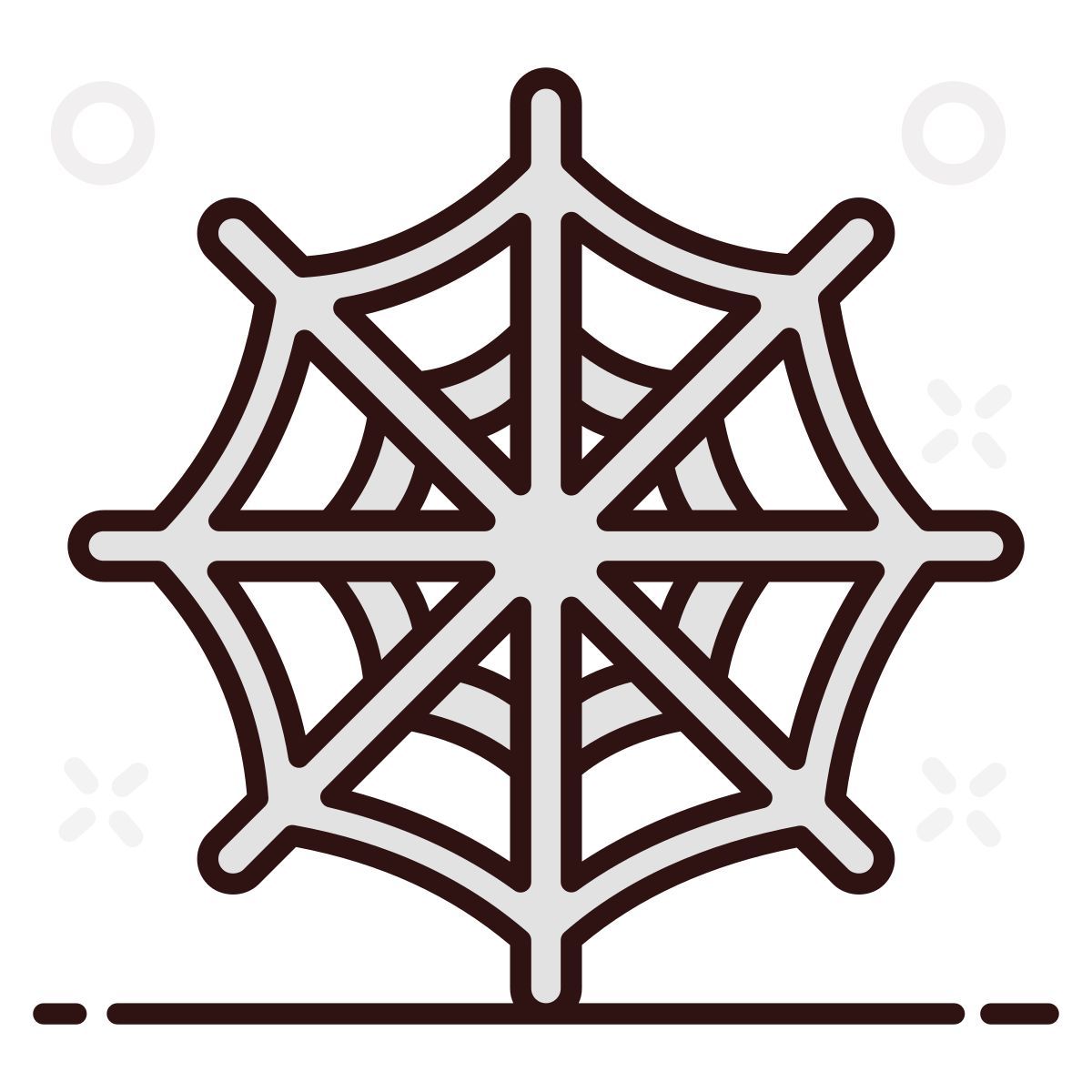 spider web icon