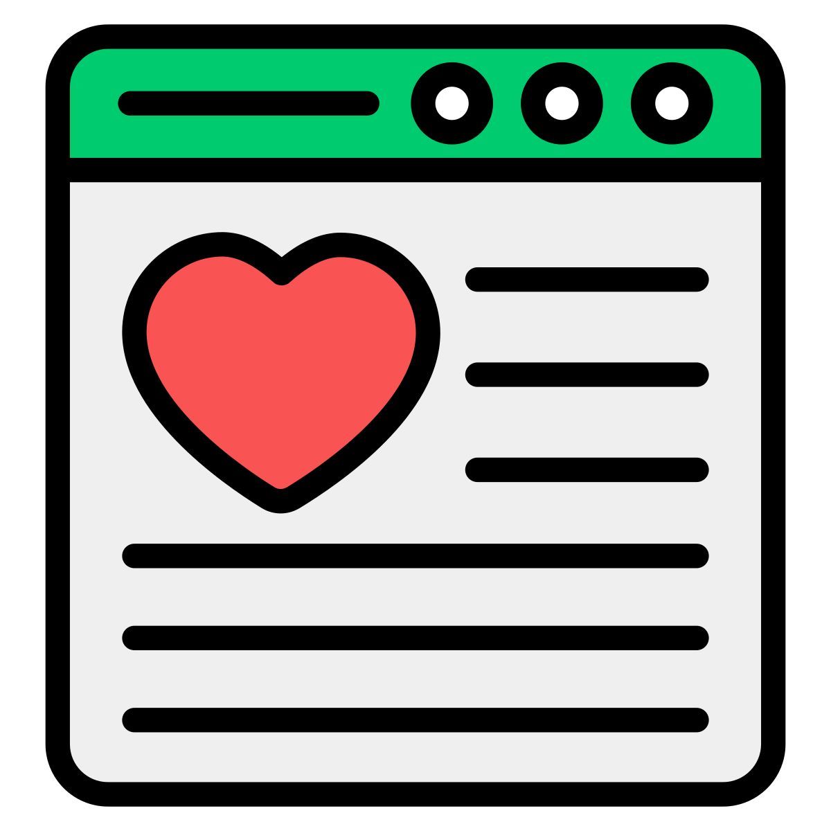 clasificación web icon