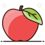 external apple-food-and-drinks-smashingstocks-outline-color-smashing-stocks icon