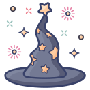 external Wizard-Hat-magic-and-fairy-tales-smashingstocks-outline-color-smashing-stocks icon