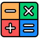 external calculation-shopping-and-commerce-smashingstocks-outline-color-smashing-stocks icon