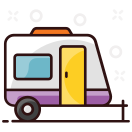 external caravan-transportation-smashingstocks-outline-color-smashing-stocks icon