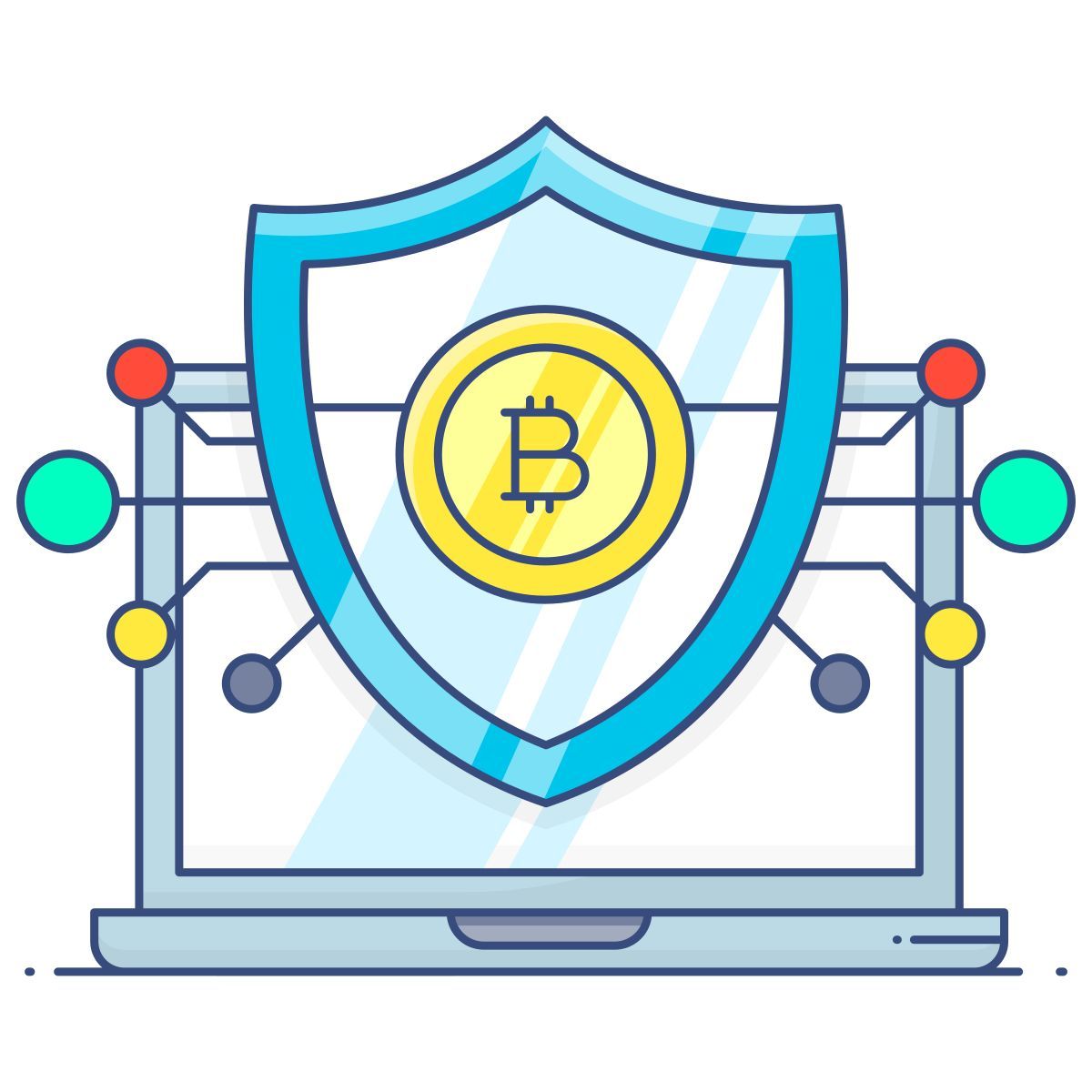 bitcoin encryption icon