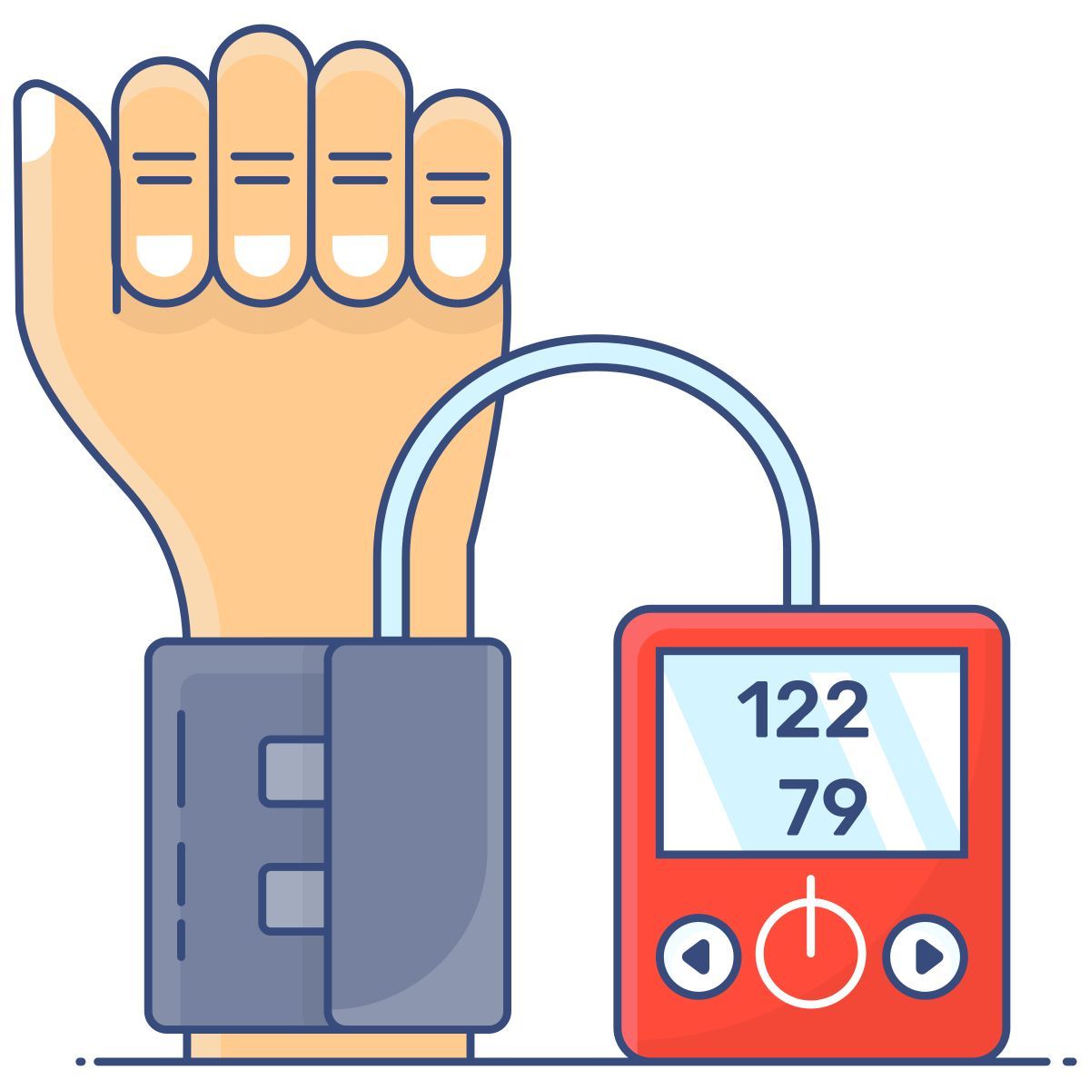 measure pressure icon