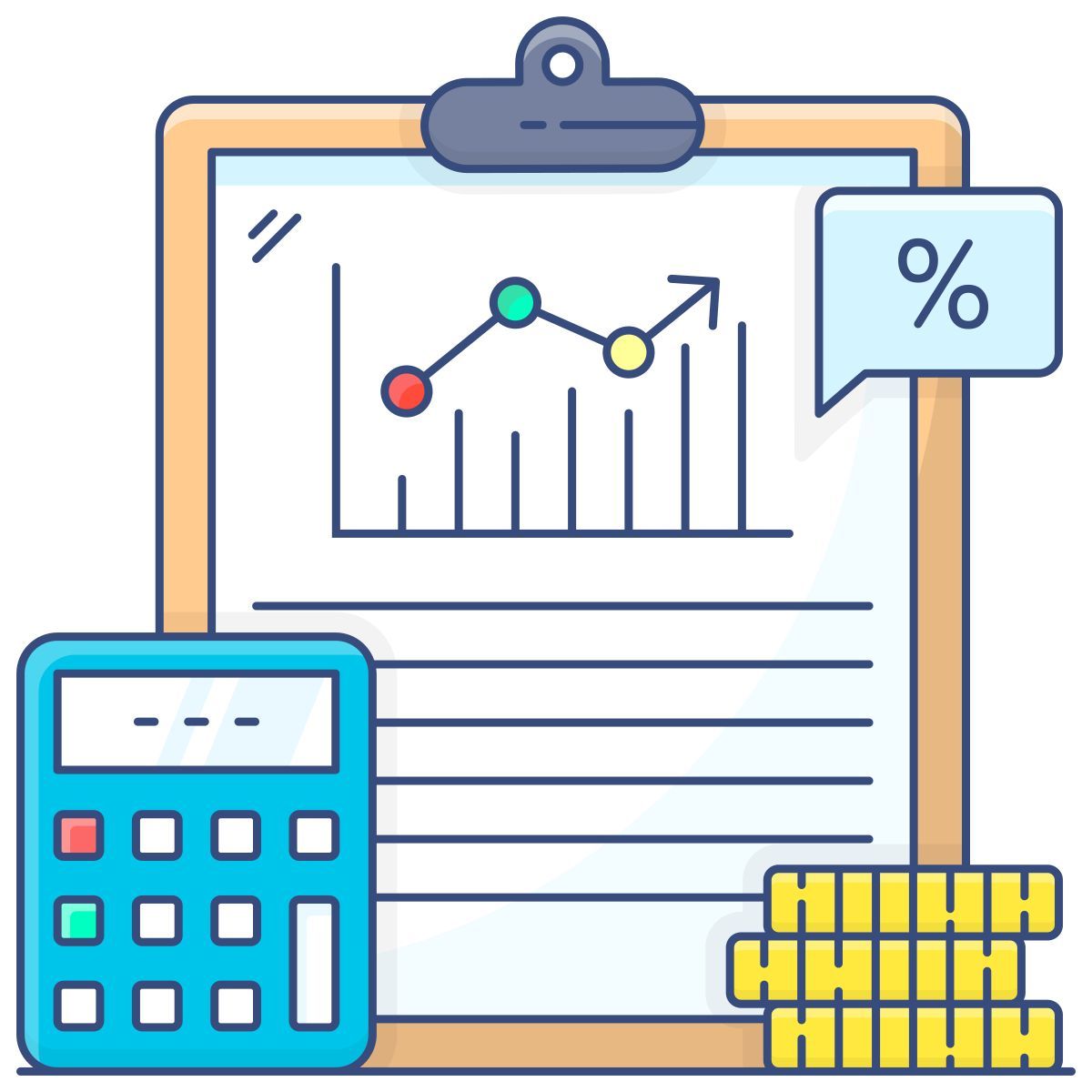 business report icon