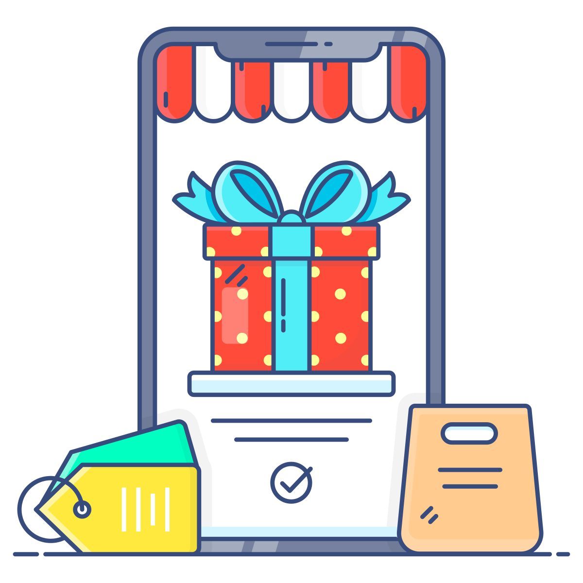 buy gifts online icon