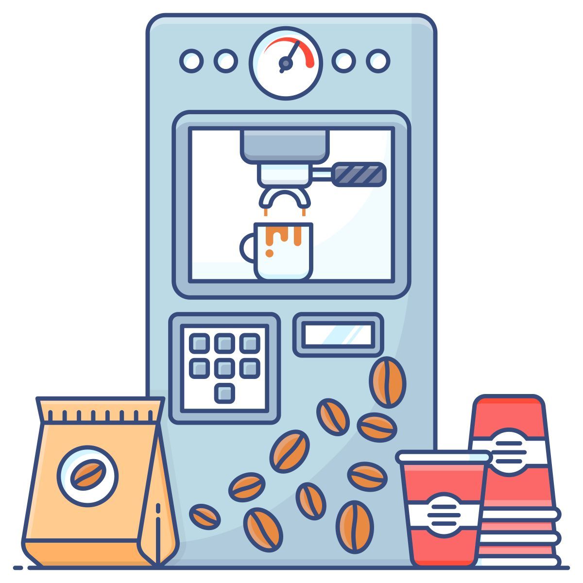 coffee machine icon