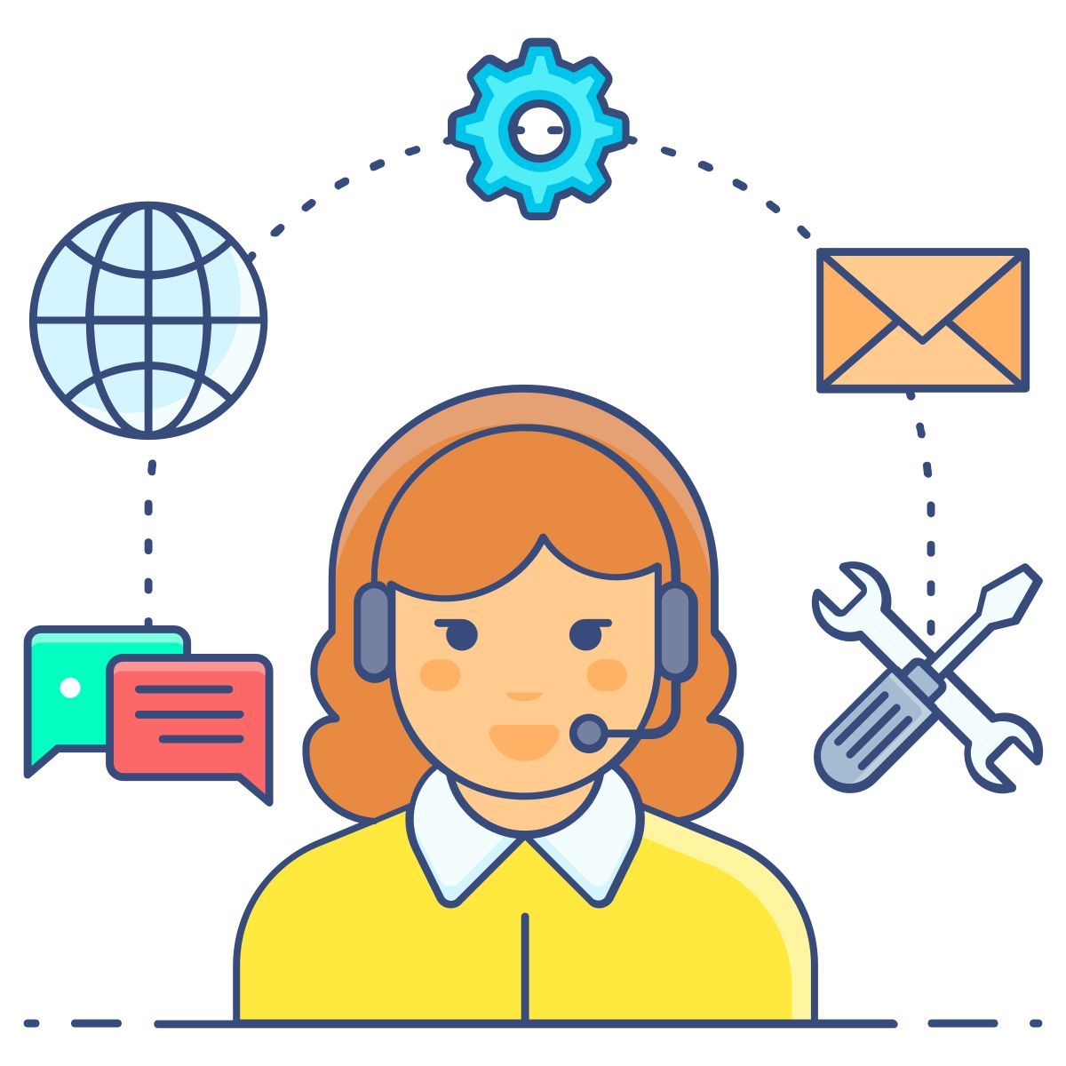 customer support icon