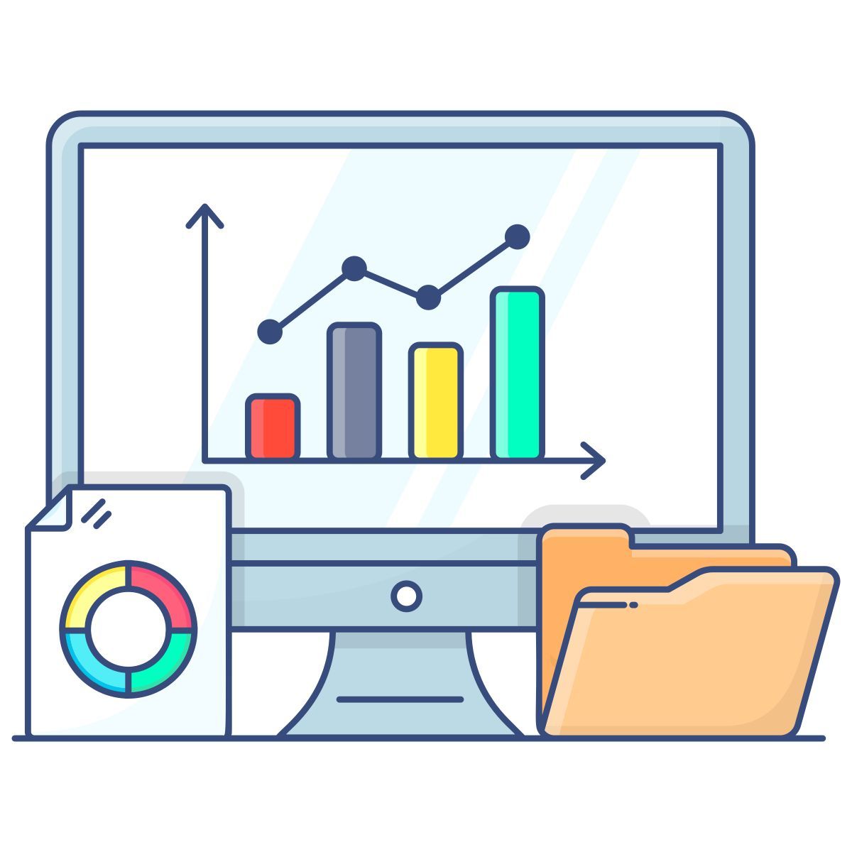 Análisis de datos icon