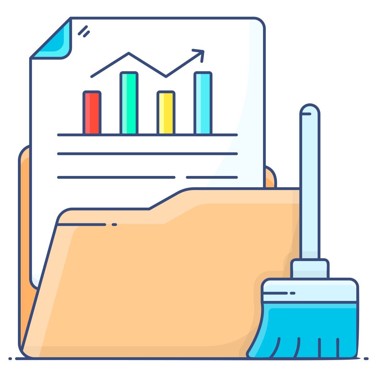 delete data icon