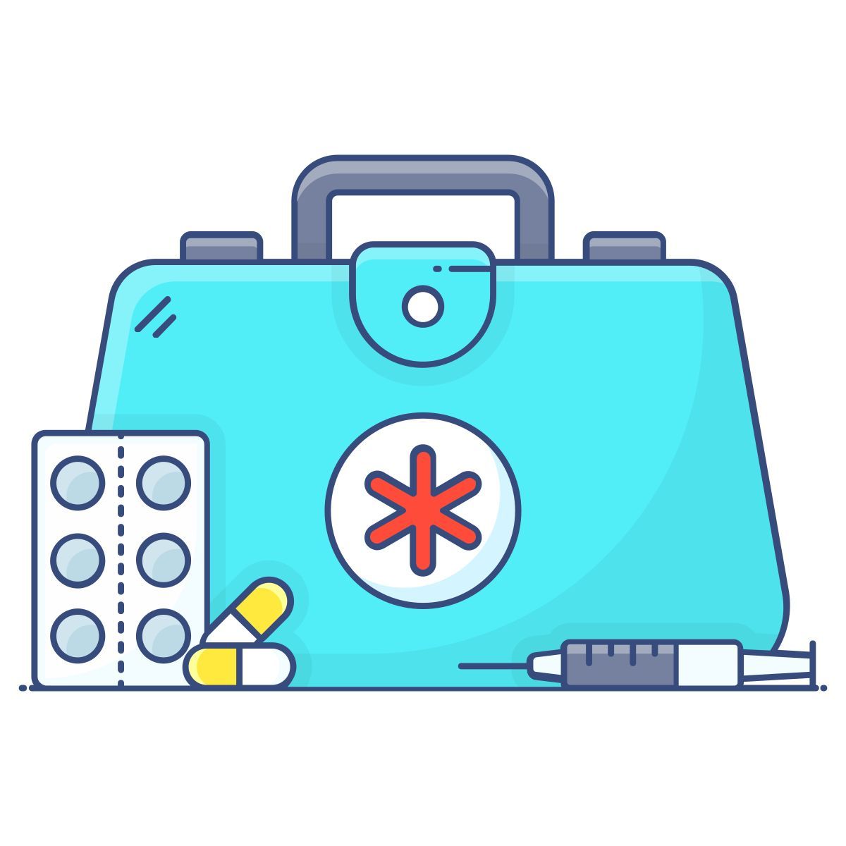 first aid kit icon